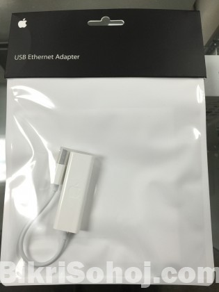 New Genuine Apple MC704ZM/A USB Ethernet Adapter Original